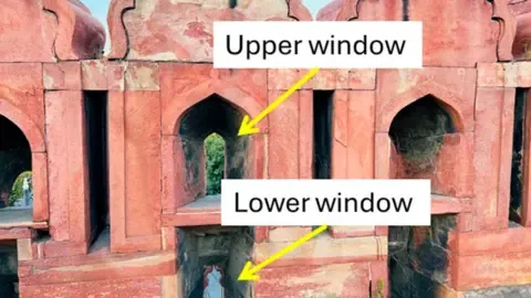 The capital's toxic air is transforming the iconic Red Fort sooty, investigation reveals